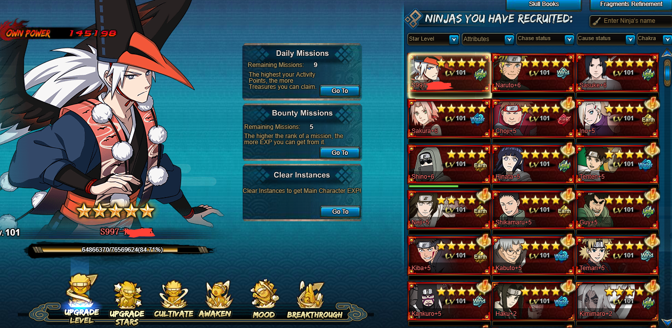 Naruto online account for sale (Full acces) - EpicNPC