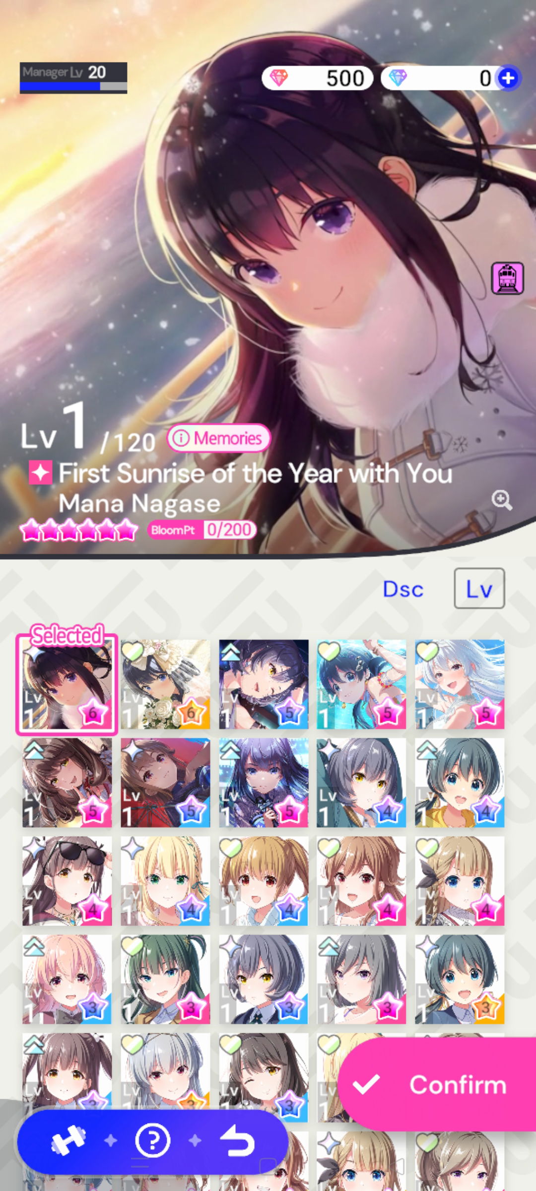 SOLD - 8 5* include 6* Mana Nagase Premium and 6* Kotono Nagase Bride ...