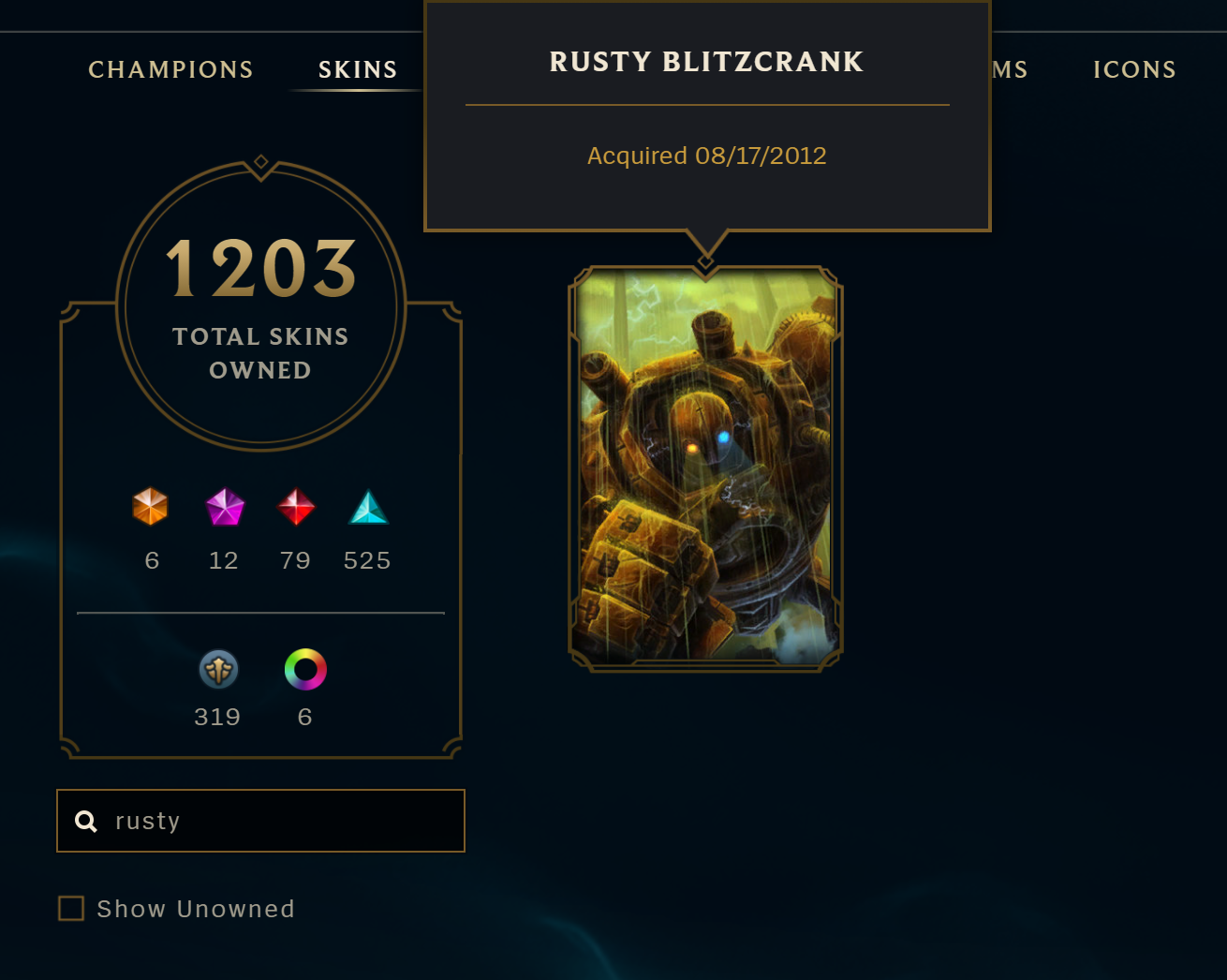 EUNE] League Of Legends account, 110 skins, all champions, 100 icons - or  trade for CS GO - EpicNPC