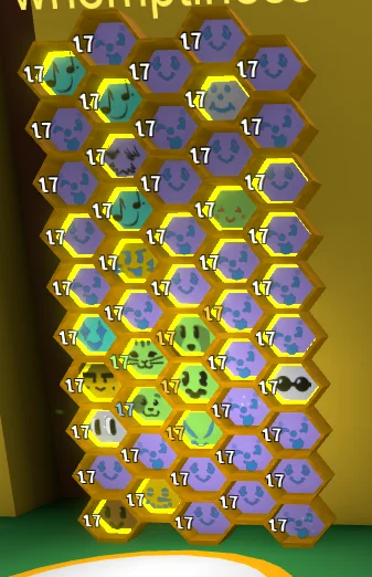 Selling - 150$ Bee Swarm Sim. Blue hive, 17 lvl bees, tide popper ...