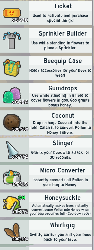 Selling - Bee Swarm Simulator 18-19 lvl bees, blue hive, tide popper, gummy  boots - EpicNPC