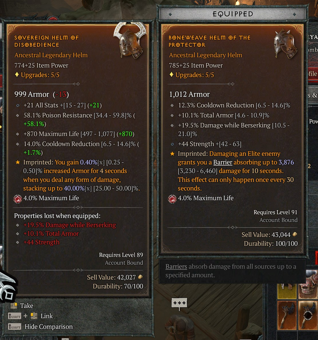 Lvl 99 Barbarian Whirlwind + Hota Gear - All 21 Glyphs - EpicNPC