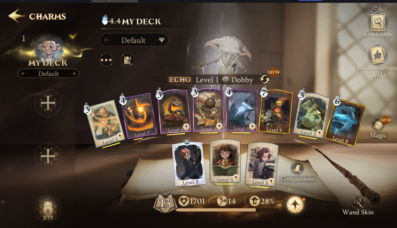 SOLD - [Ashwinder] Mythic Ron + Dark Card Crucio + 2 legend card 15 ...