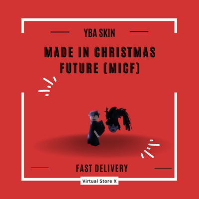 ROBLOX YBA Made In Christmas Future (MIH) Rare skin! - Fast