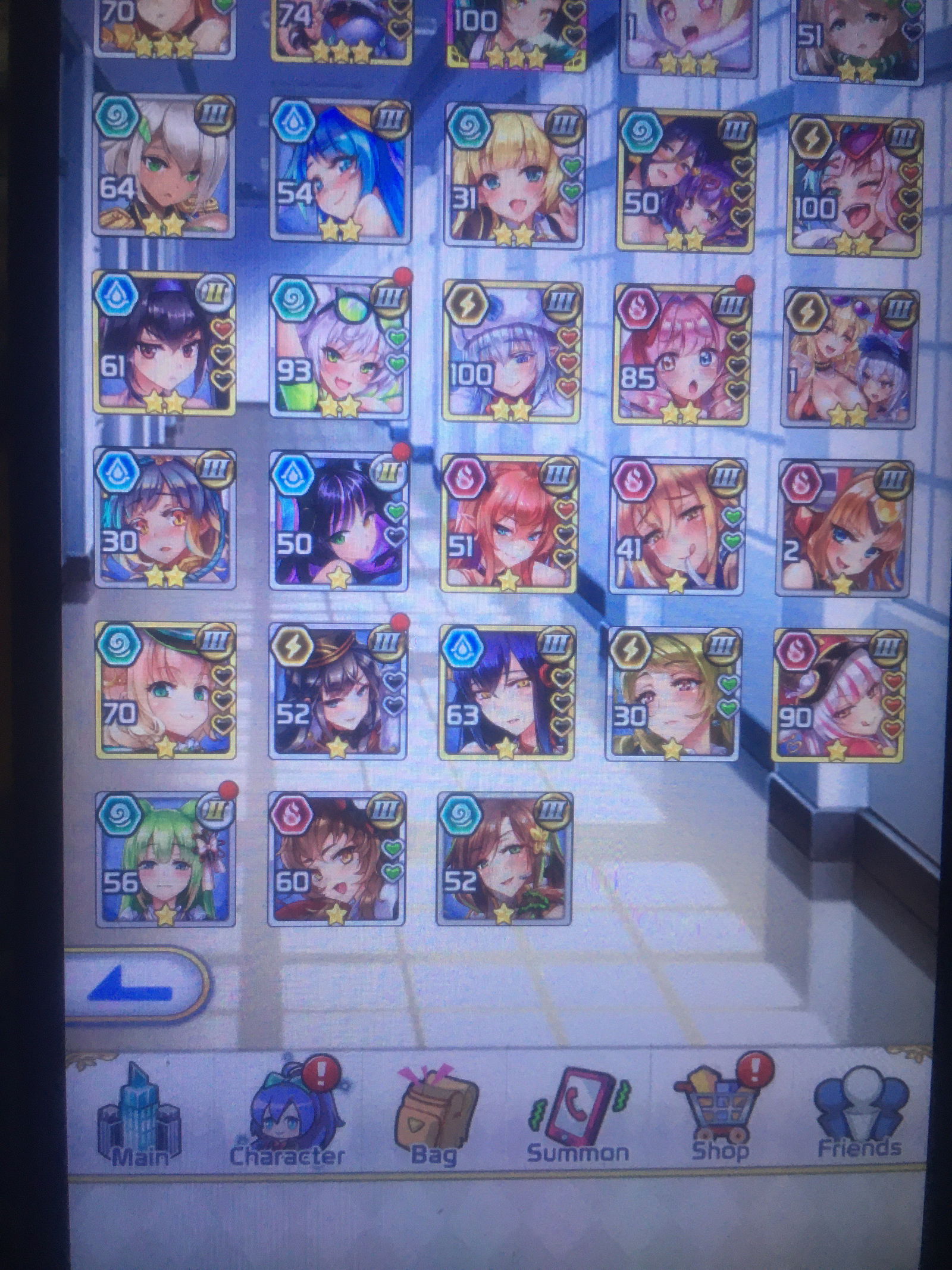 Selling - Project Qt account lvl 115 vip 3 6k gems almost every girl  unlocked decent $$ - EpicNPC