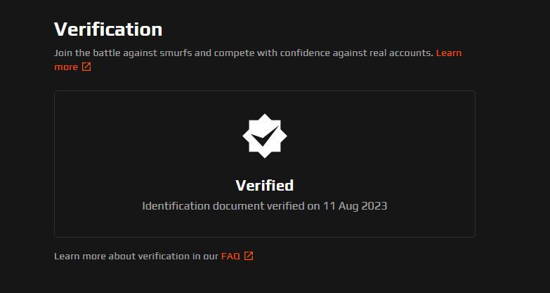 FACEIT on X: Verified Ladder 🏆 Also this Sunday, for 8 hours, across all  regions, we'll test a new ladder setting with exciting rewards, allowing  only verified accounts to participate, ensuring legit
