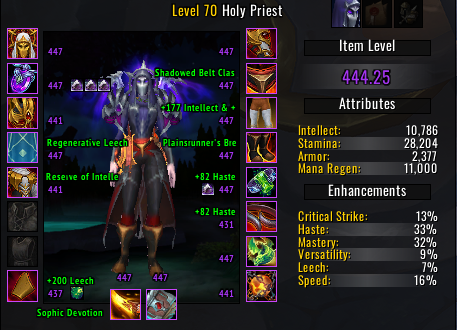 Holy Priest 3.3.5 - Conjunto - World of Warcraft