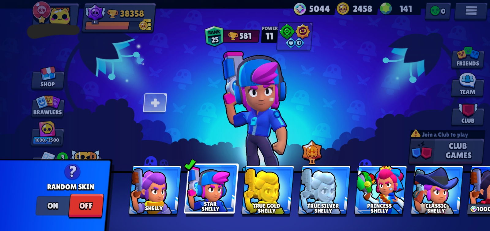 SELLING BRAWL STARS ACCOUNT FOR ADOPT ME PETS OR ROBUX-ALL  INFORMATION-DM-CLASH OF CLANS AND CLASH ROYALE TOO BUT FOR THAT DMS- *££  ~HAS SKINS ALL WORTH ABOUT 700-1500 GEMS LOOKING FOR MIDDLEMAN