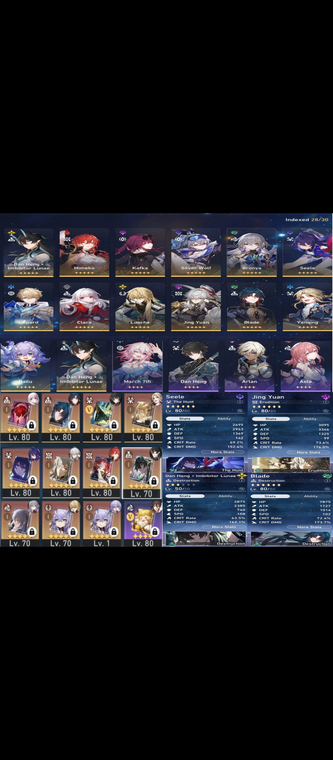 AR 60 121⭐ whale gi acc + whale hsr acc c6 r5 eula c6 ayato c6 ei x19 ⚔ ...