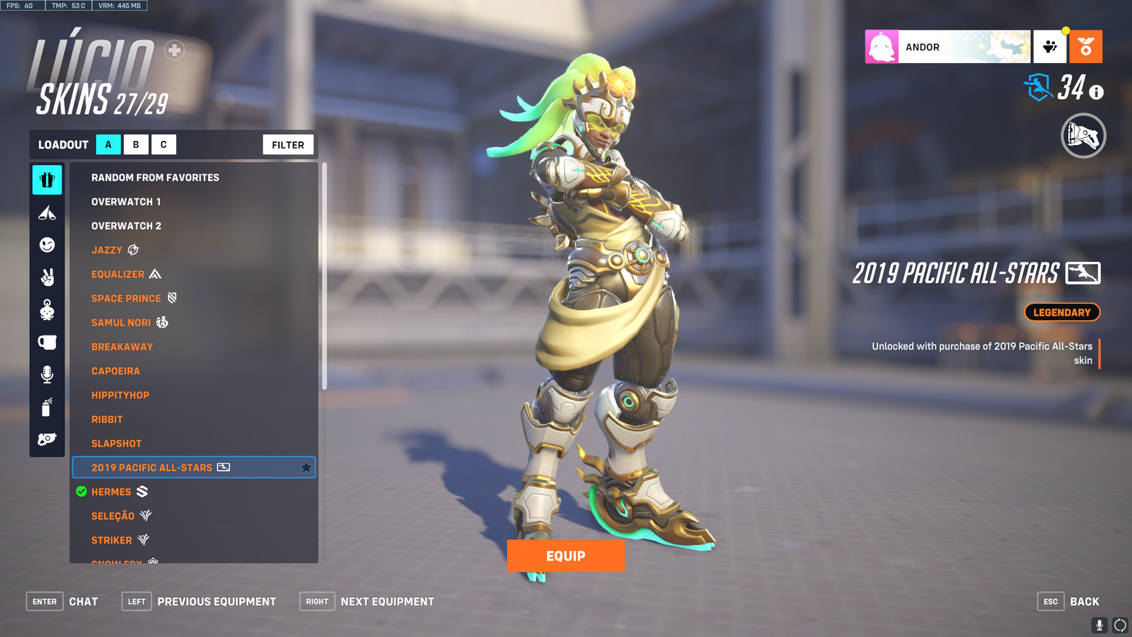 SOLD - updated Selling Pink Mercy acc w/ many other rare skins ($550+) Need  gone ASAP - EpicNPC