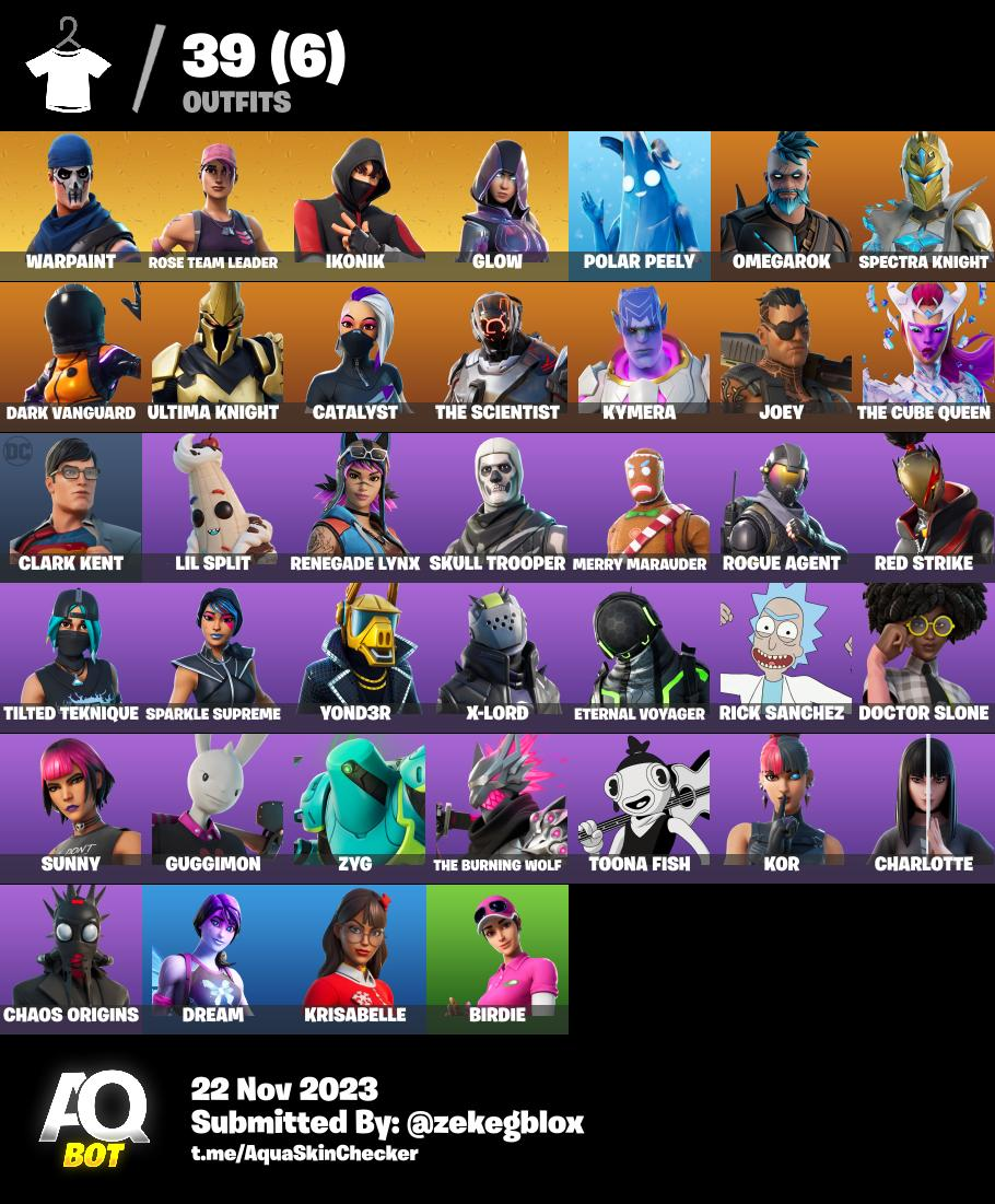 Fortnite Account with Exclusive Skins | 100,000 V-Bucks | ikonic + 46 ...