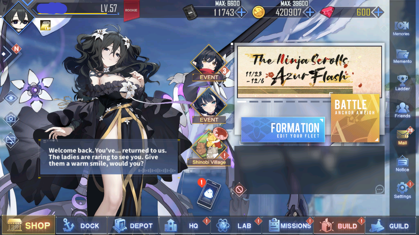 SOLD - Azur Lane Little Enterprise Starter Account Senran Kagura Collab and  more - EpicNPC