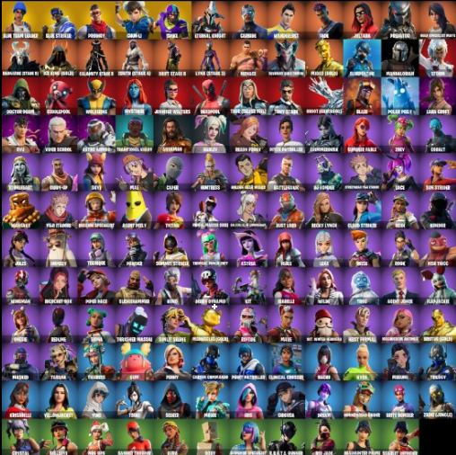 143 skins, 168 emotes, chun li, introducing, leviathan axe, caper, 70 ...