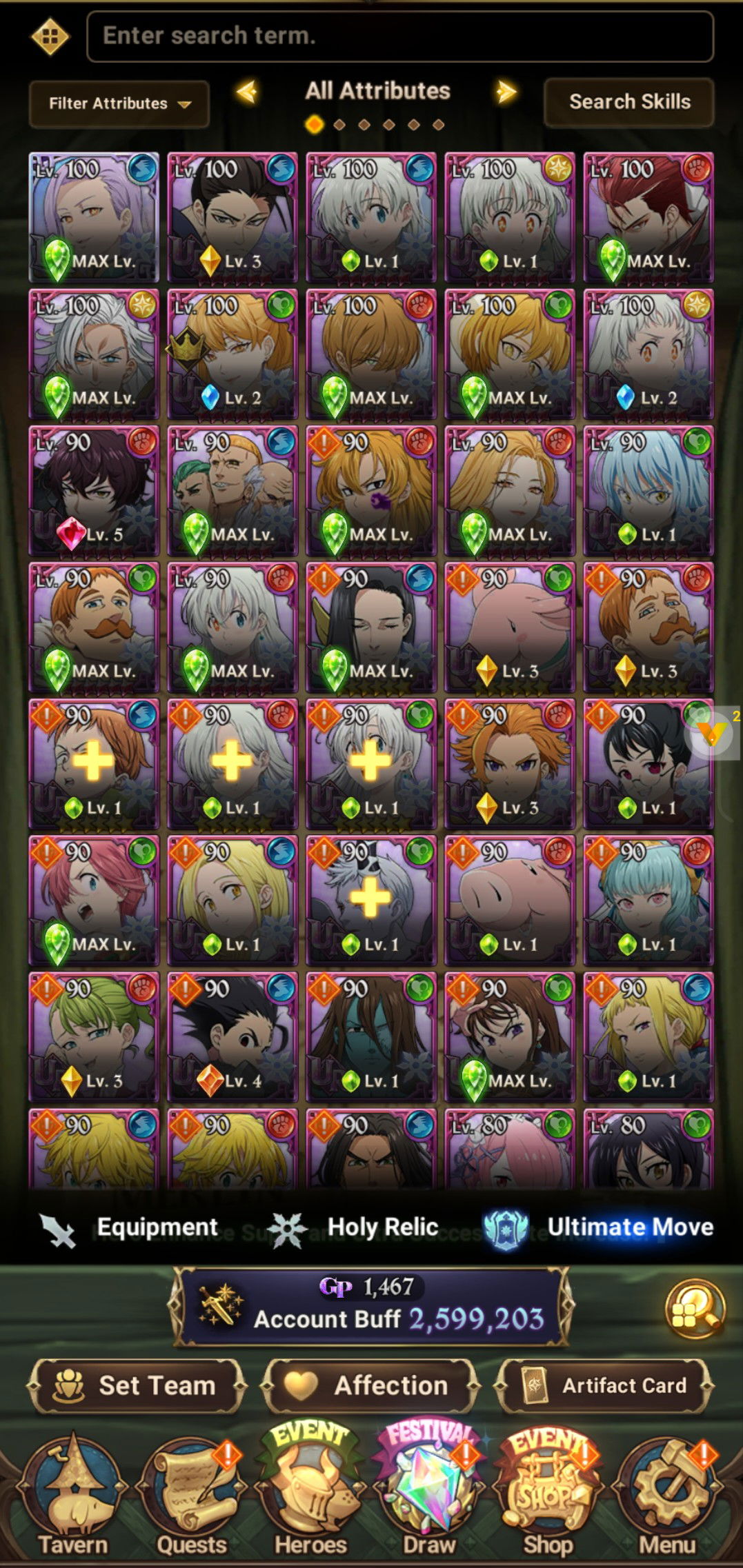 7ds gc global Arc Angel team for cheap ! - EpicNPC