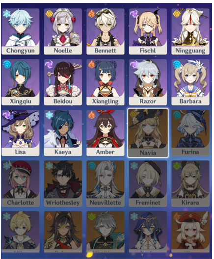 SOLD - 95⭐(NA) account almost all 5 star characters many signature ...