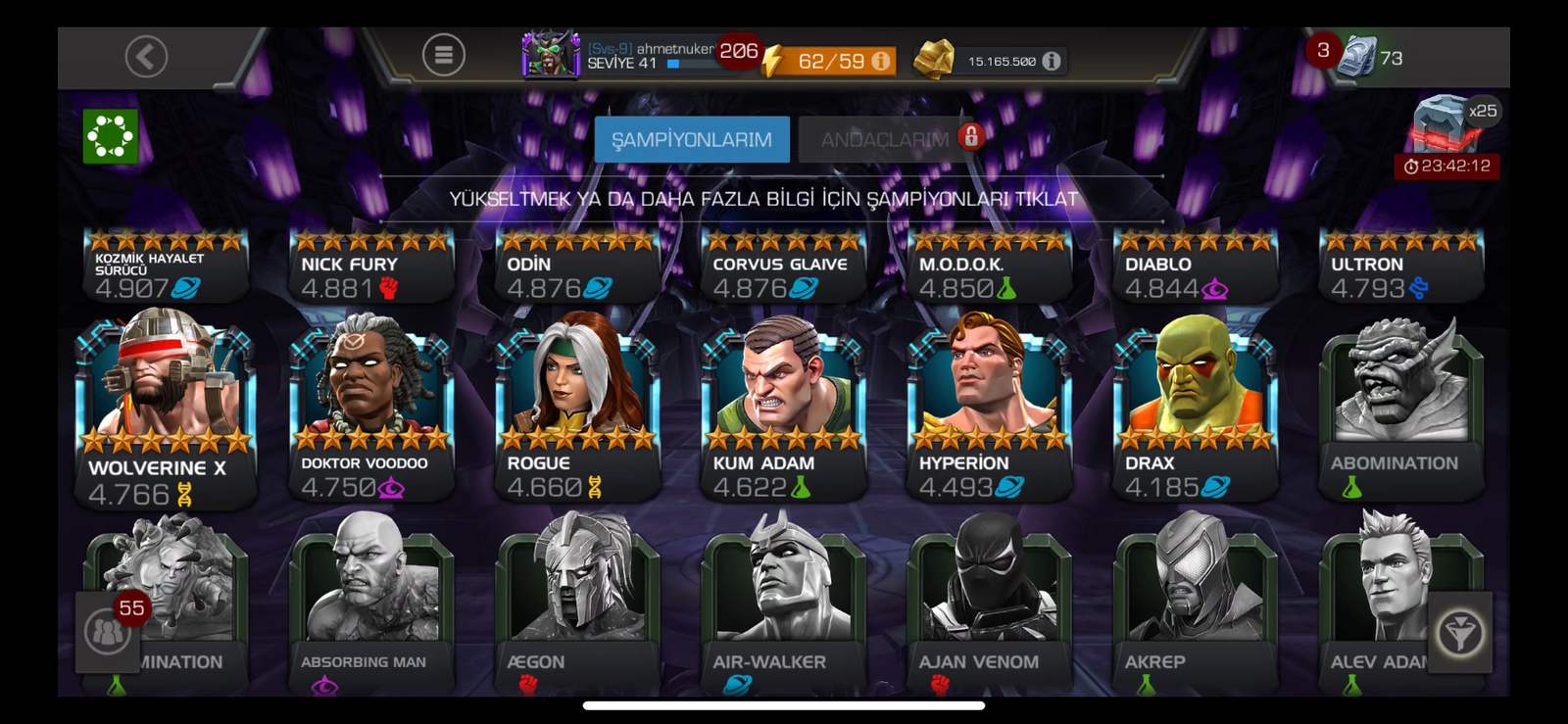 7* Diablo duped | Gladiator duped , Hercules duped , Wolverine X , CGR ...