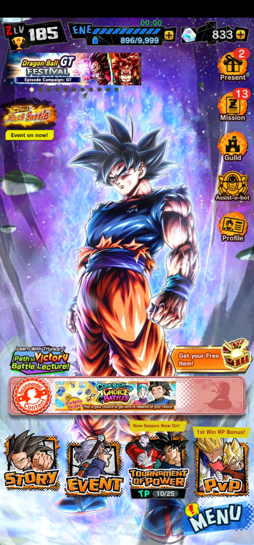 Selling - Newer DBL account with ultra ui Goku, red lf Ultimate Gohan ...