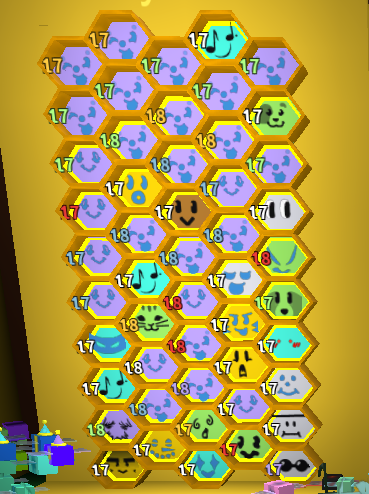 Bee swarm Account - Level 17-18 Blue Hive - All gamepasses - Endgame ...