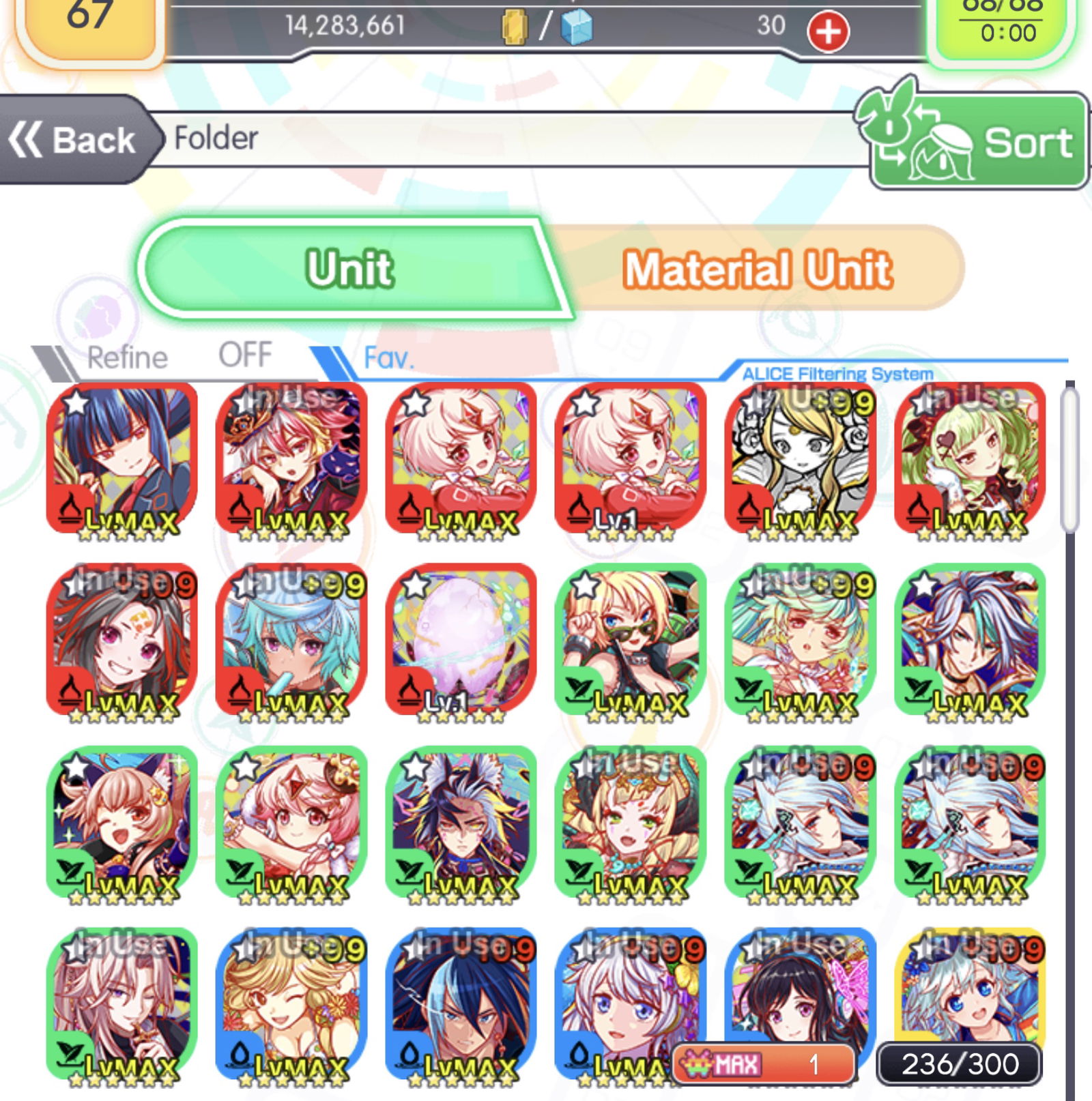 Awesome crash fever global and jp accounts for sale with fes and collab