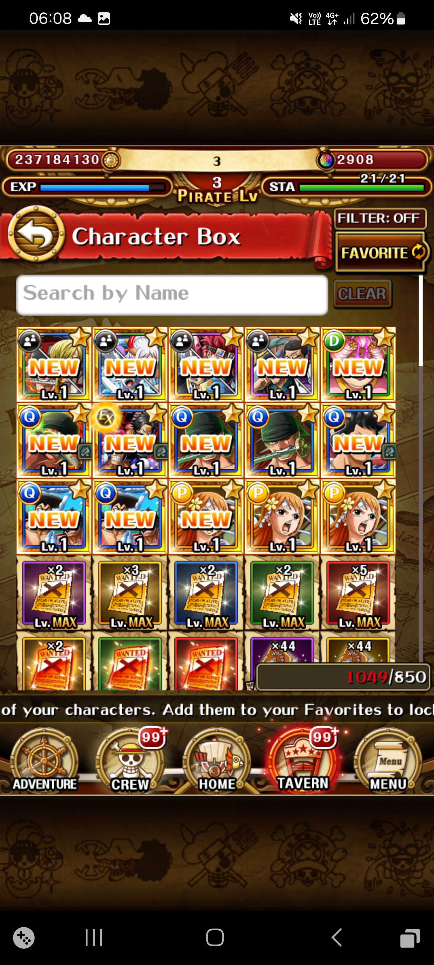 SOLD - 100% fresh account with all anni legends + 3x Nami + Zoro +2900 ...