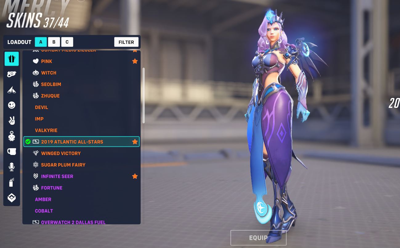 Selling - Pink Mercy, Atlantic Mercy, OWL 2 skins and others account -  EpicNPC