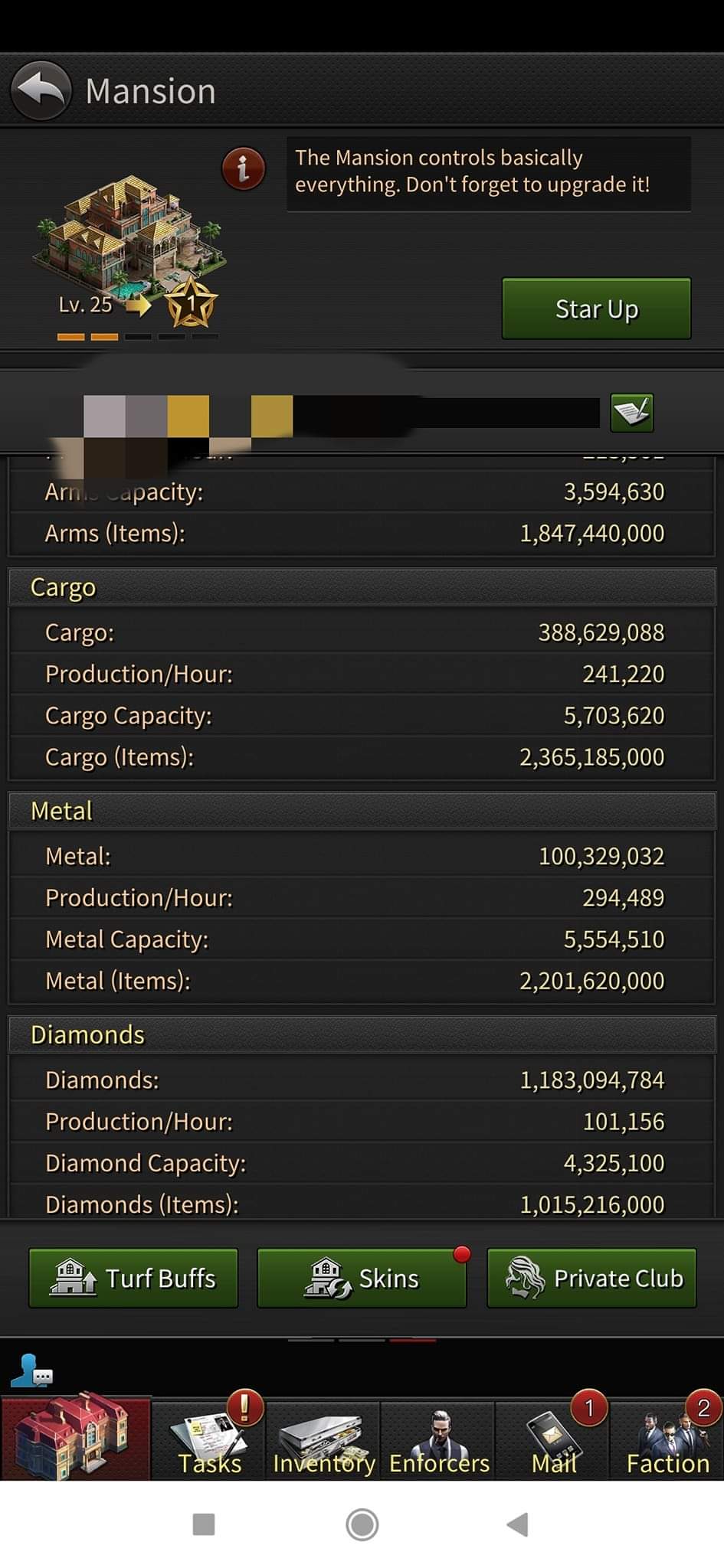 Selling - Rss and diamond grand mafia for sale - EpicNPC