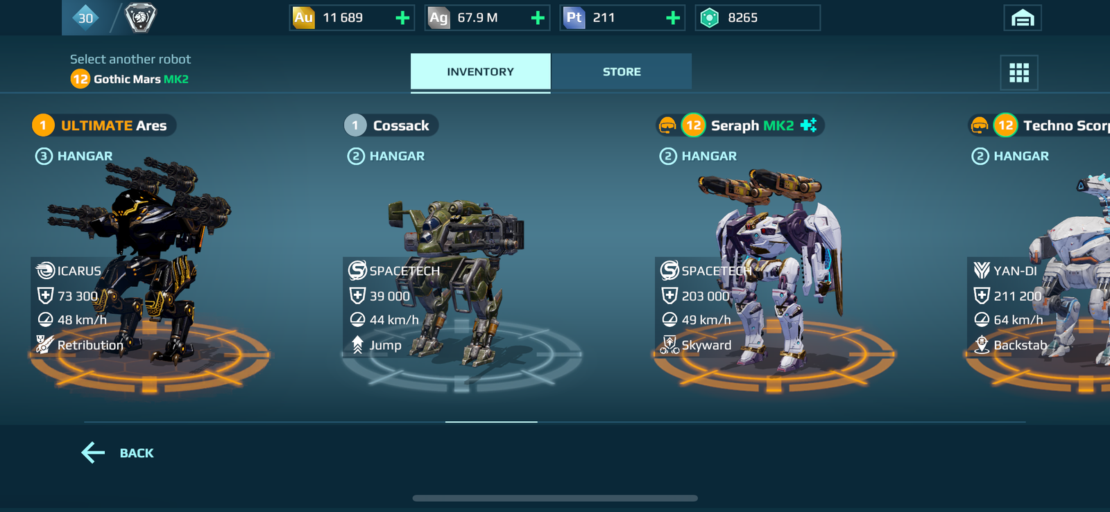 Selling - High end war robots account bargain! Maxed titan, robots,  weapons, ultimate! - EpicNPC