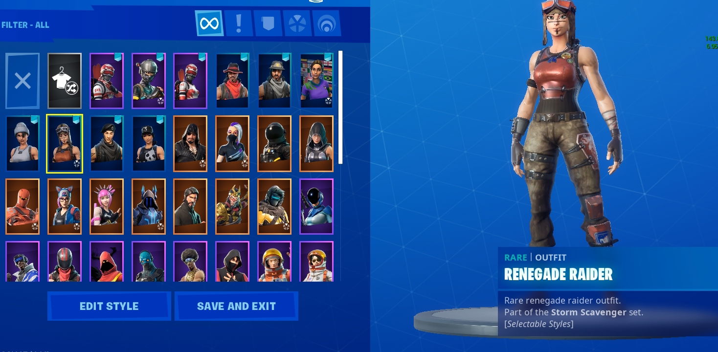 Selling - Renegade raider - Raiders revenge trading or selling - EpicNPC