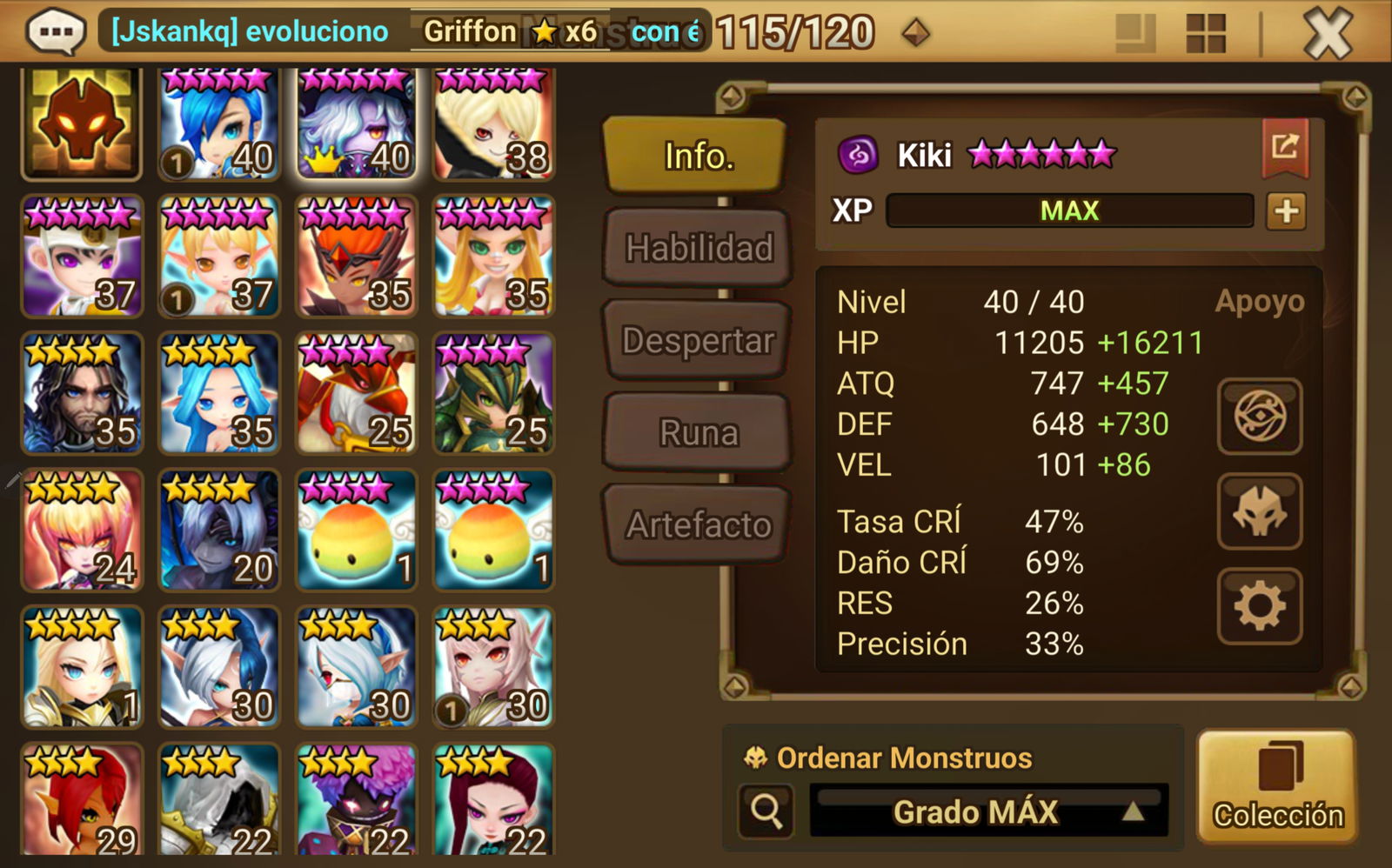 Selling - EU,Kiki (♡) dark mage acount,with Leo and more - EpicNPC