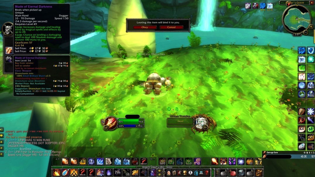 Selling SoD Blade of Eternal Darkness farm EpicNPC