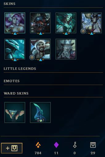 Season 3 Skin collecting Account - LoL Selling - PixelForum