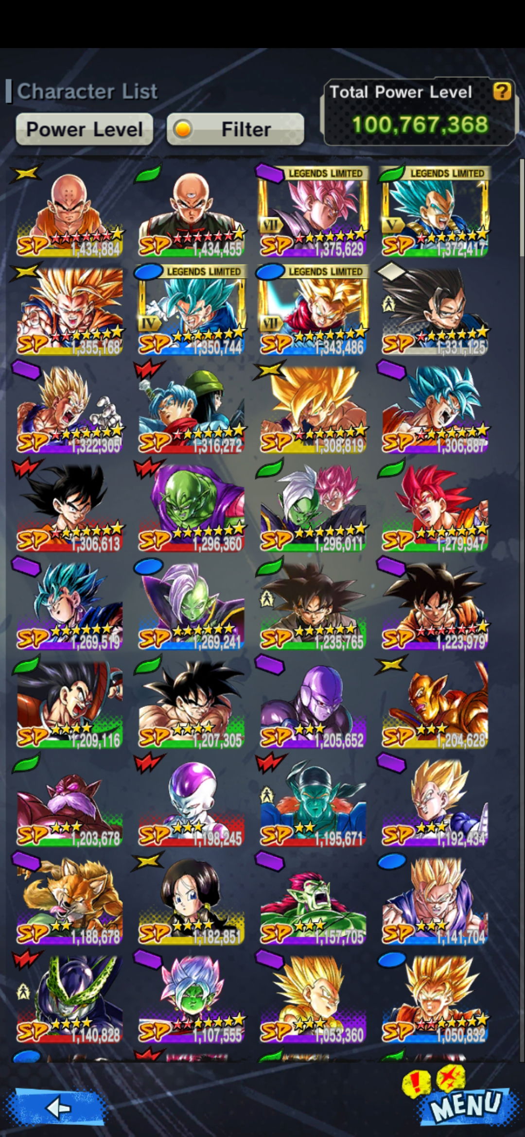 Ultra 14 Star Goku Black I Zenkai 7 8 Star LL Ssr Goku Black + way more ...