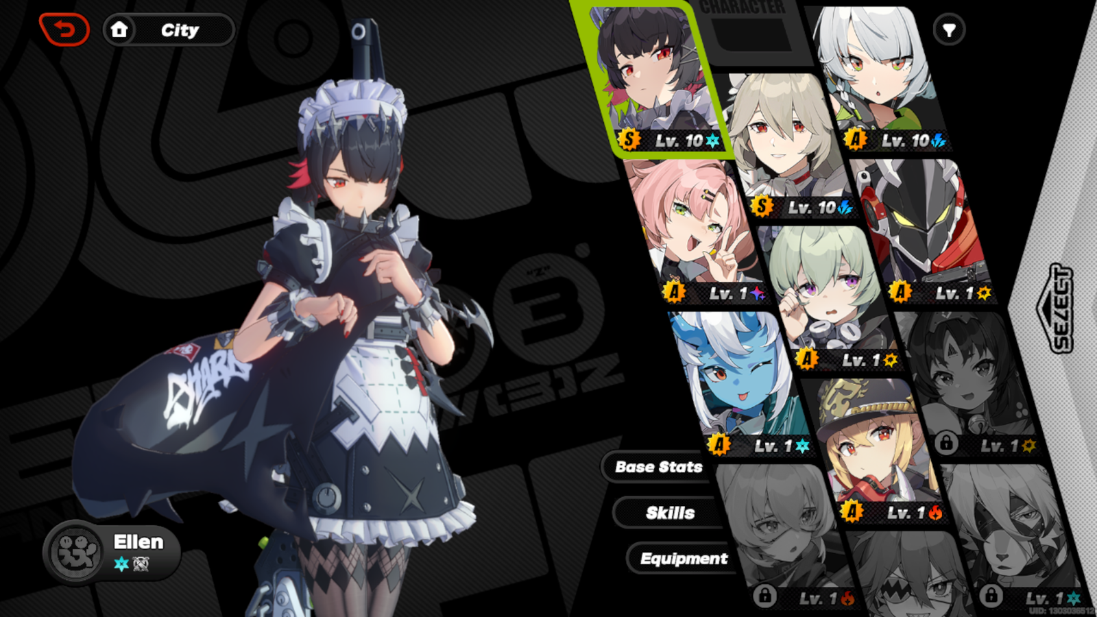 SOLD - Lv17 Asia | Ellen Joe + Rina + 5* Engine (Hellfire Gears) | All ...