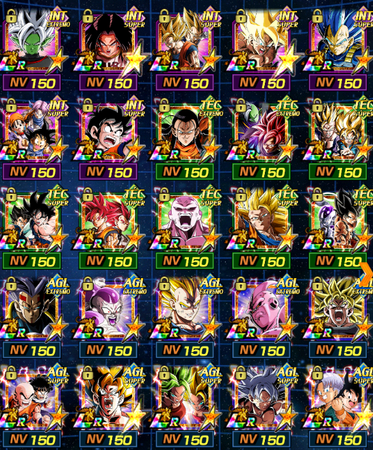 SOLD - godness acc - broly + gogeta + gohan b + tons of lrs and df ...