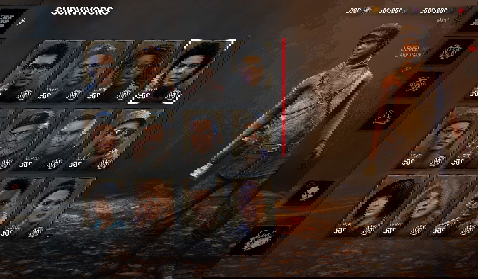 Dead by daylight account with p3 lvl 50 all characters. VERY CHEAP