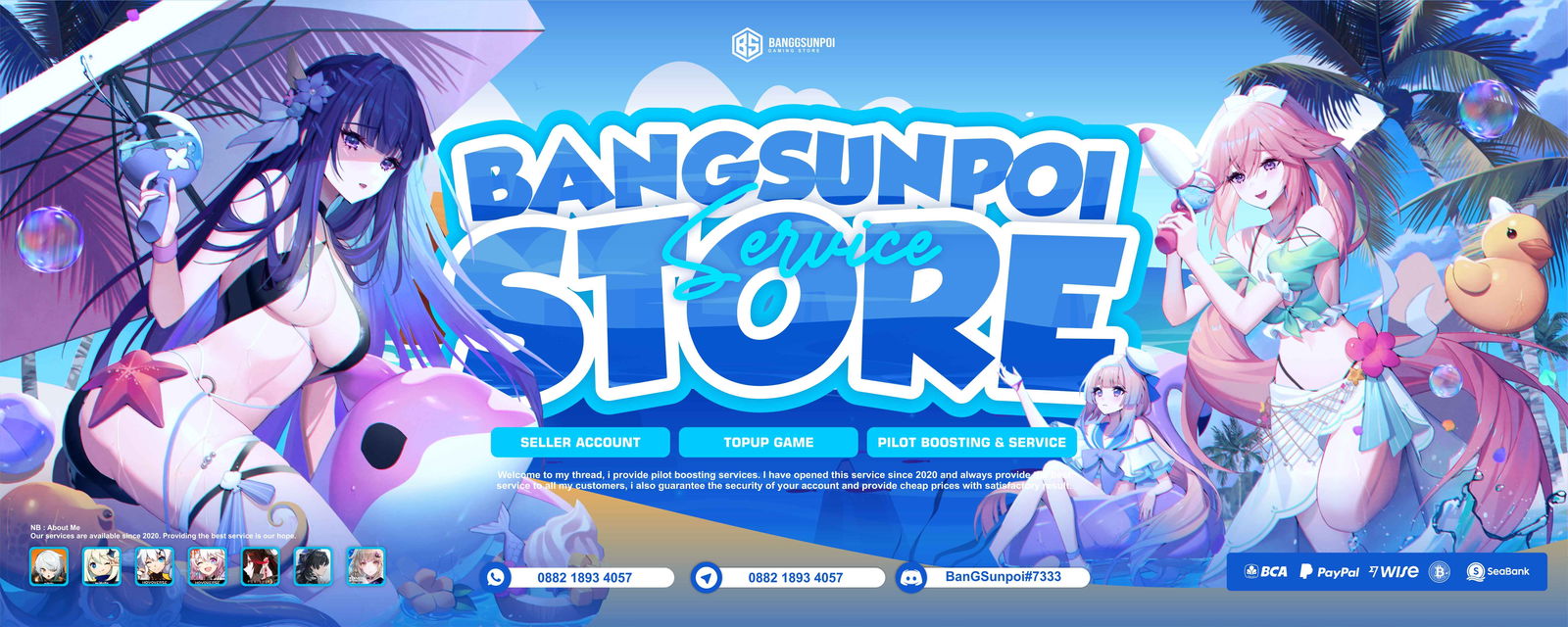 Selling 📜 BanGSunpoi.Boosting New Discont in V5.3 Support Service LiVE EpicNPC