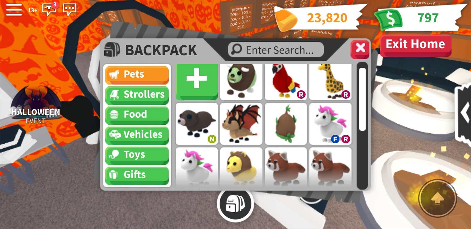 SOLD Adopt me legendary pets and 16 legendary vehicles - EpicNPC