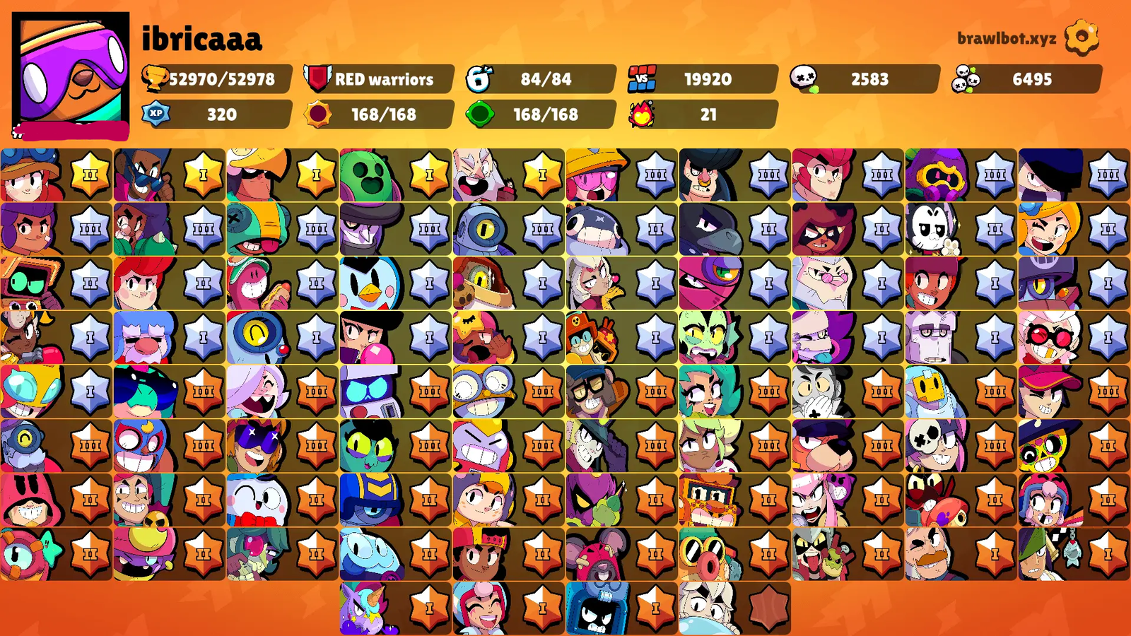 Selling - Brawl Stars Acc 84/84 All Maxed⭐All Hypercharges ⭐200 Skins+ ...