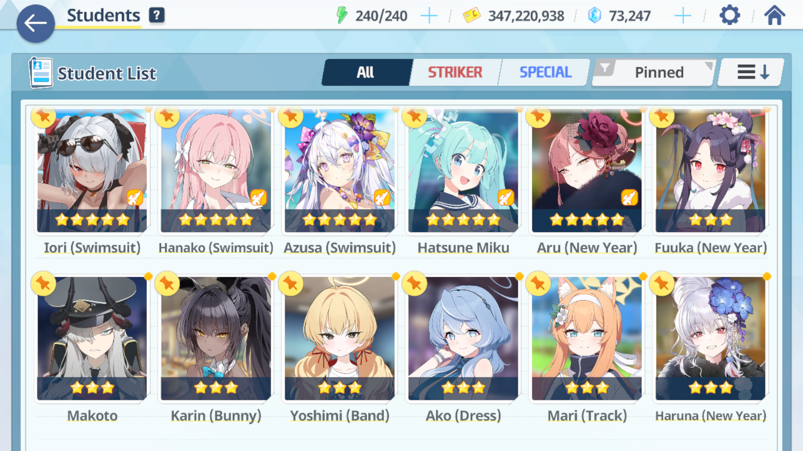 Sold - Global 94 ⭐5 All Limited All Meta 155 Students 48 Ue50 73k Pyro 