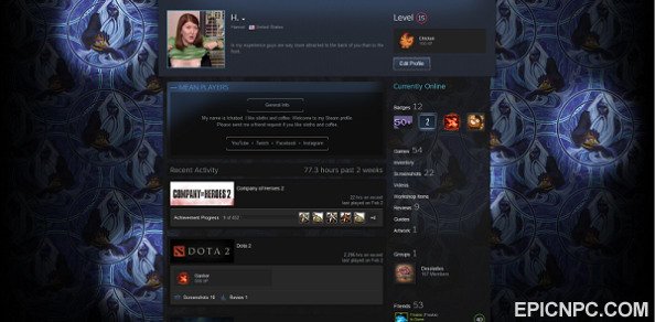 Steam: How To Make A Cool Steam Profile (Full Guide) - EpicNPC